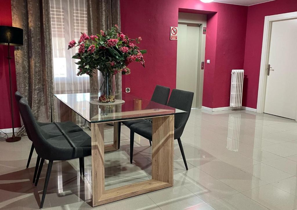 Posezení v ubytování Hotel Fidalgo