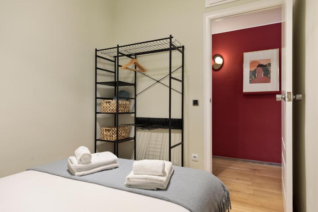 Posteľ alebo postele v izbe v ubytovaní Enjoy Apartments Donna