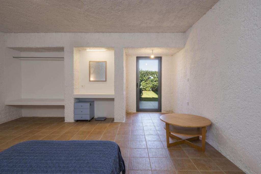Posteľ alebo postele v izbe v ubytovaní Luxury Villa Near The Sea Meliti Luxury Villa