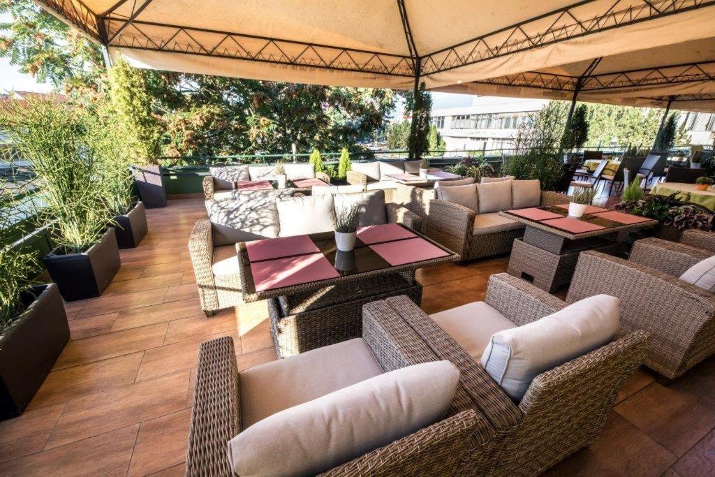 Posezení v ubytování Hotel Zlatý Býk