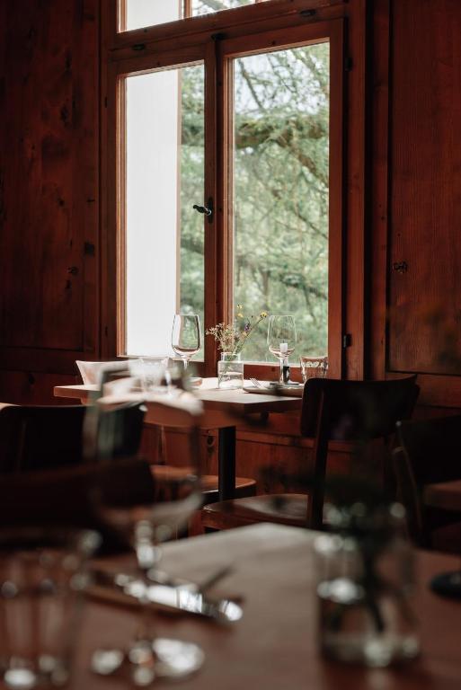 Restaurace v ubytování Landgasthof Paradiesli