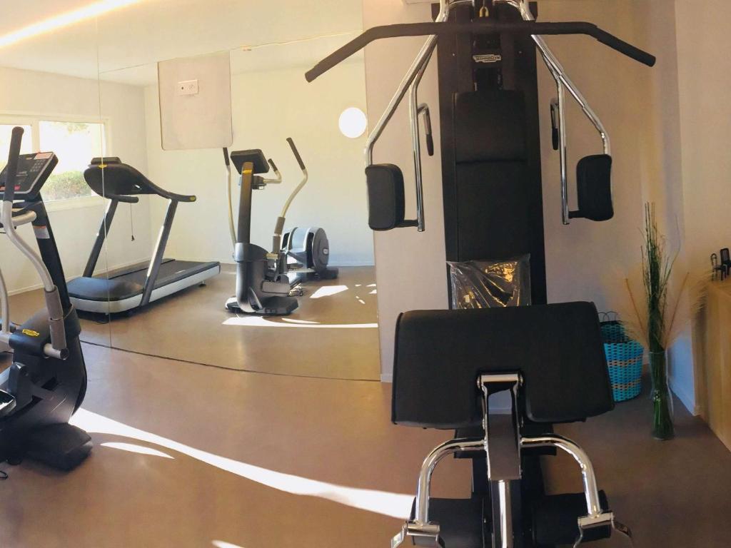 Fitness centrum a/nebo fitness zařízení v ubytování ibis Metz Nord