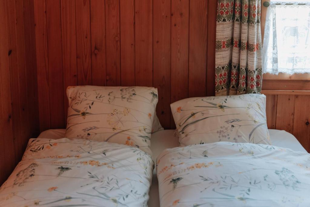 Postel nebo postele na pokoji v ubytování Landgasthof Paradiesli