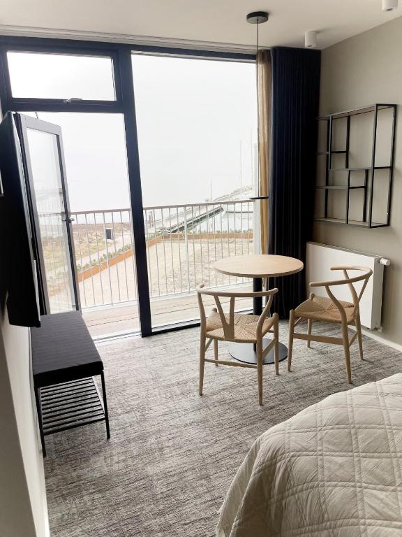 Balkón nebo terasa v ubytování Hotel Kerteminde Strand