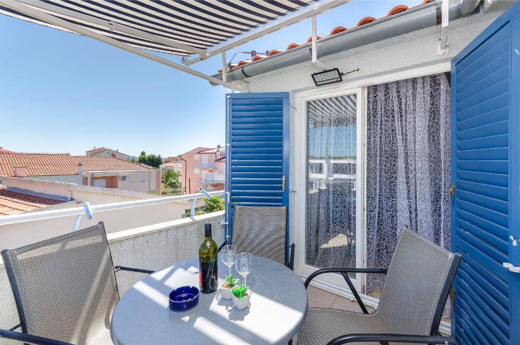 Balkón nebo terasa v ubytování Studio Apartman Luka