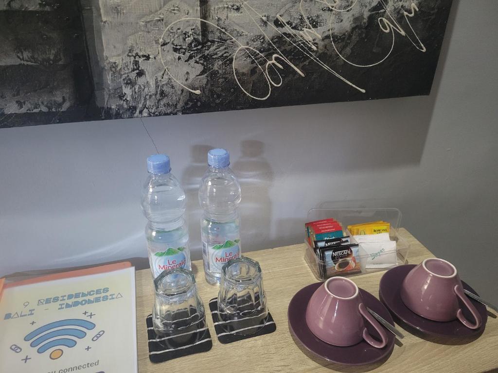Nápoje v ubytování 9 Residences Seminyak