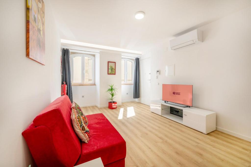 TV a/nebo společenská místnost v ubytování GuestReady - Peaceful haven in Sesimbra