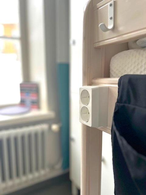 Postel nebo postele na pokoji v ubytování Hostel Suomenlinna