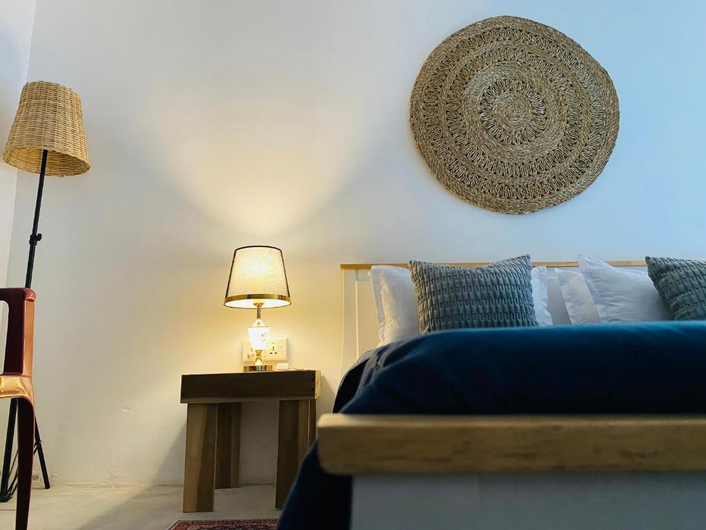 Postel nebo postele na pokoji v ubytování Coastal villa