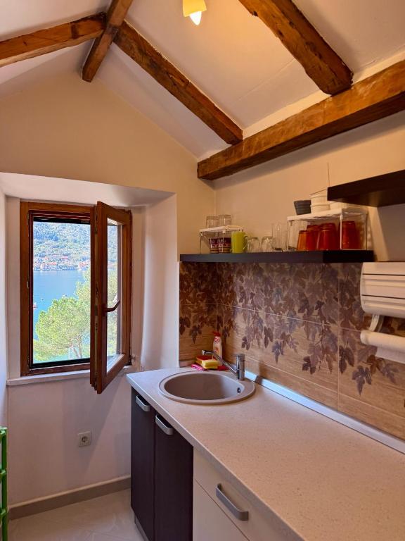 Kuchyň nebo kuchyňský kout v ubytování Tetka Apartments
