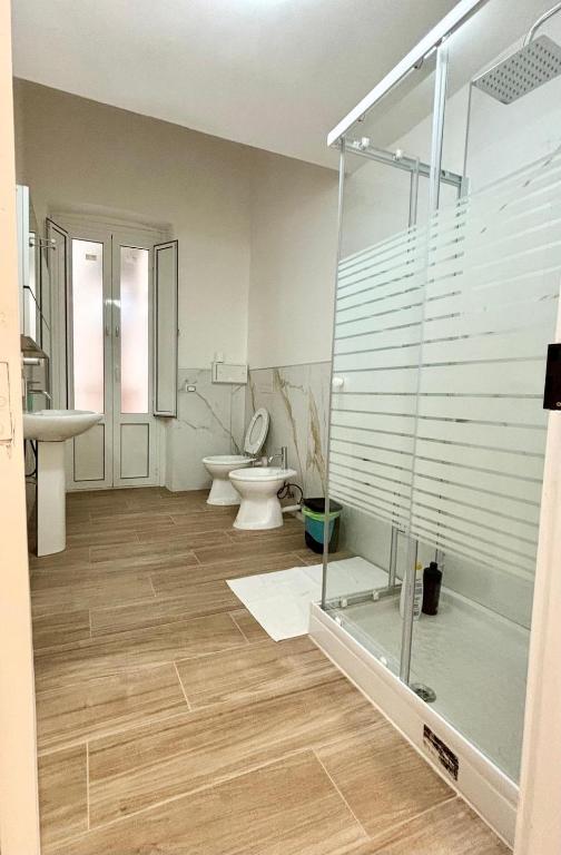 Koupelna v ubytování Casa Danilo