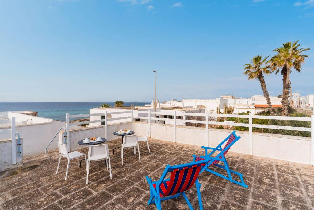 Nespecifikovaný výhled na moře nebo výhled na moře při pohledu z bed and breakfast
