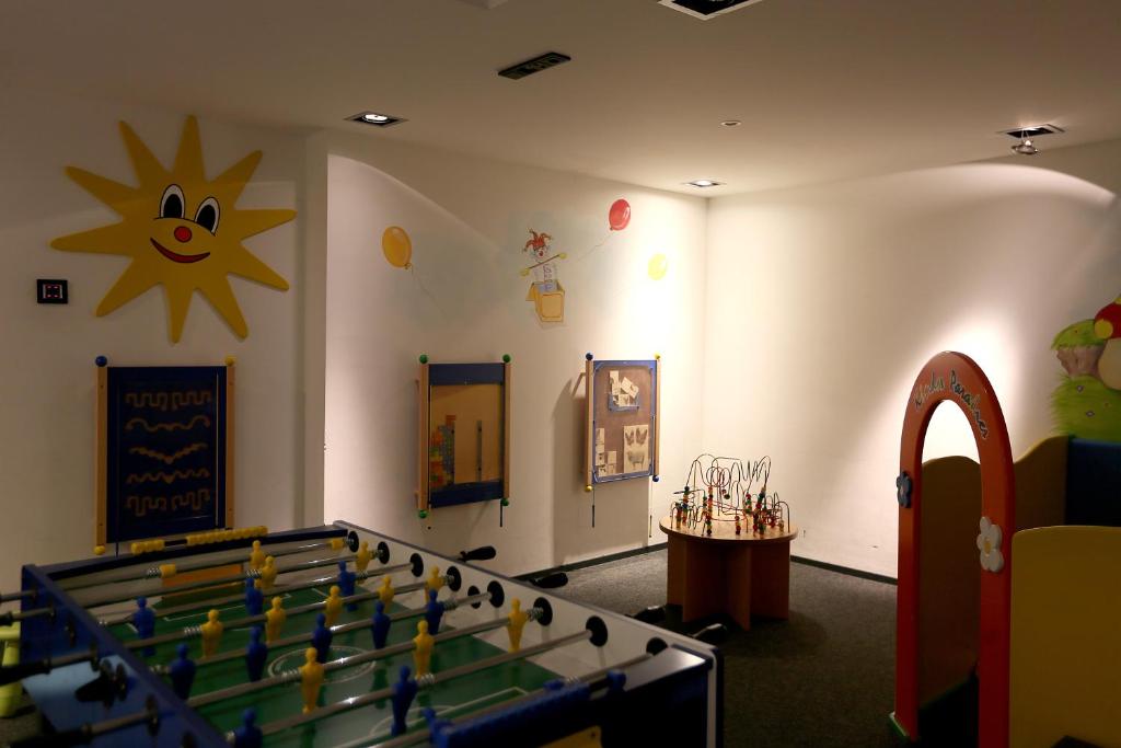 Herní místnost v ubytování Aktiv-Hotel Sarotla