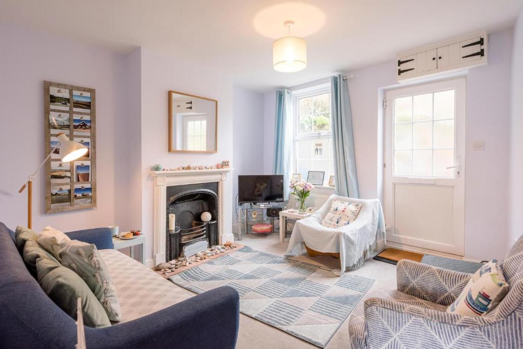 Posezení v ubytování Stones Throw, Aldeburgh