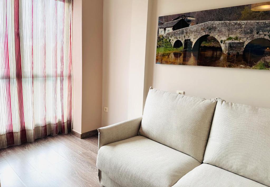 Zona de estar de Hotel Gran Casona de Sanabria