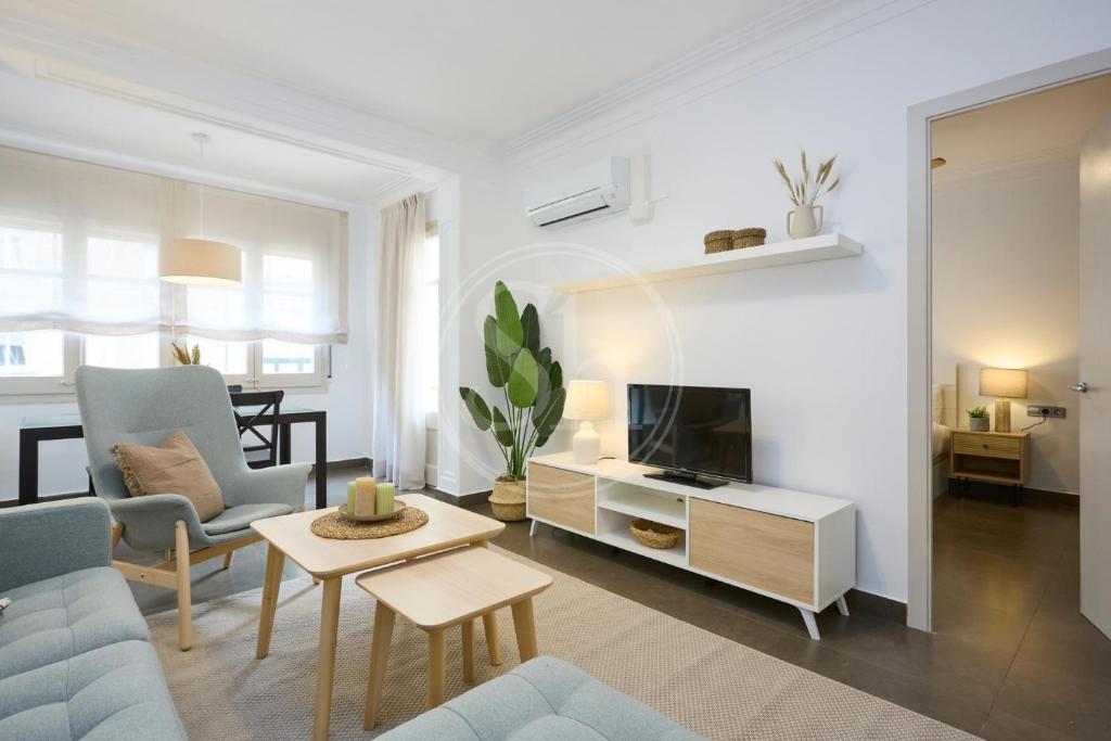 Et tv og/eller underholdning på Céntrico apartamento