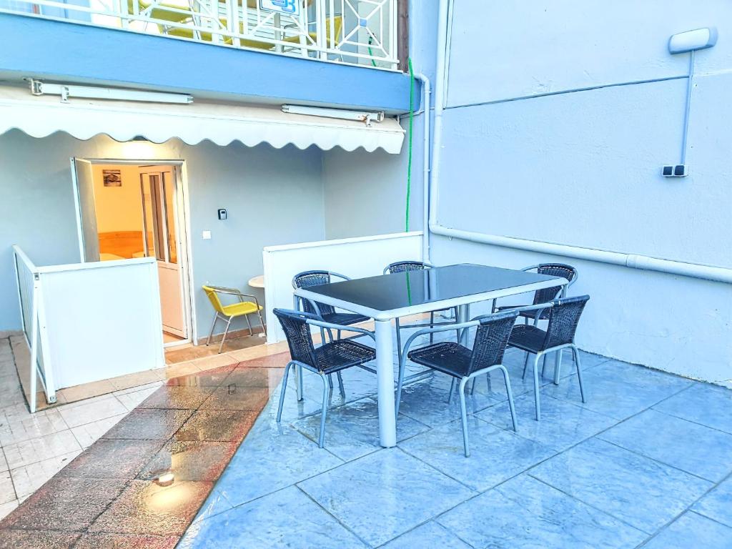 Posezení v ubytování FLOGITA - 5 Beautiful Apartments