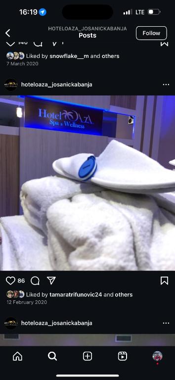 Fotografie z fotogalerie ubytování Wellness & Spa - Hotel Oaza v destinaci Jošanička Banja