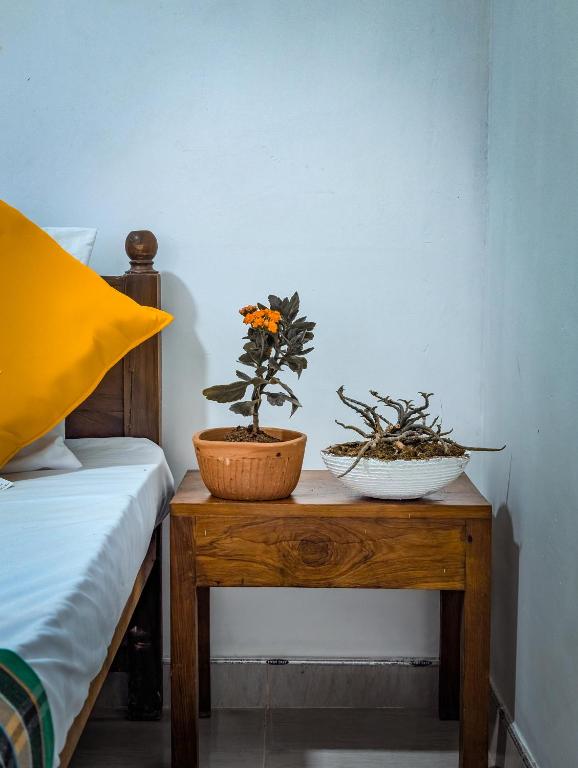 Postel nebo postele na pokoji v ubytování Kandy Eagle Villa