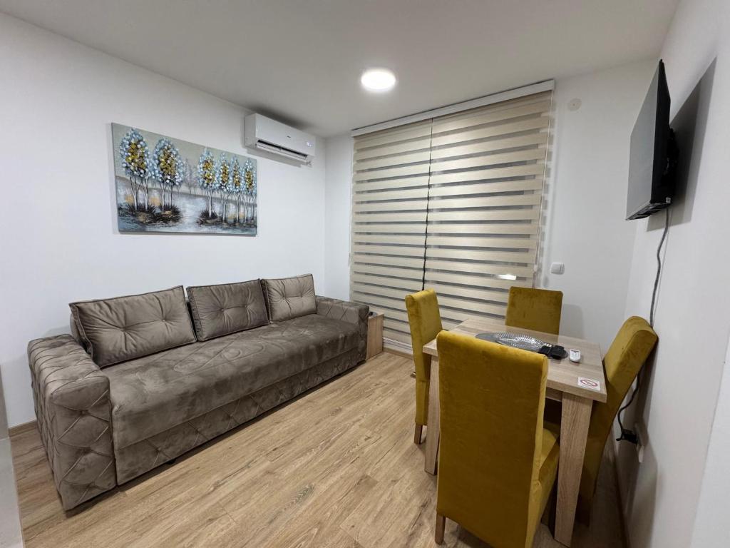 TV a/nebo společenská místnost v ubytování Apartman CRYSTAL Vrnjačka Banja