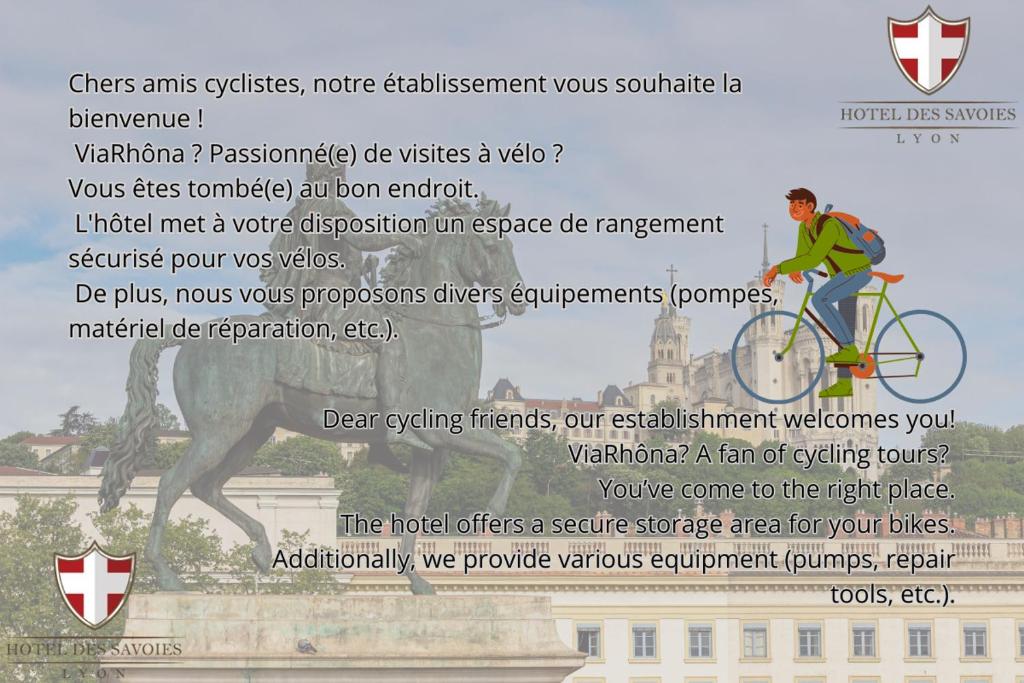 Jízda na kole v ubytování Hotel des Savoies Lyon Perrache nebo okolí