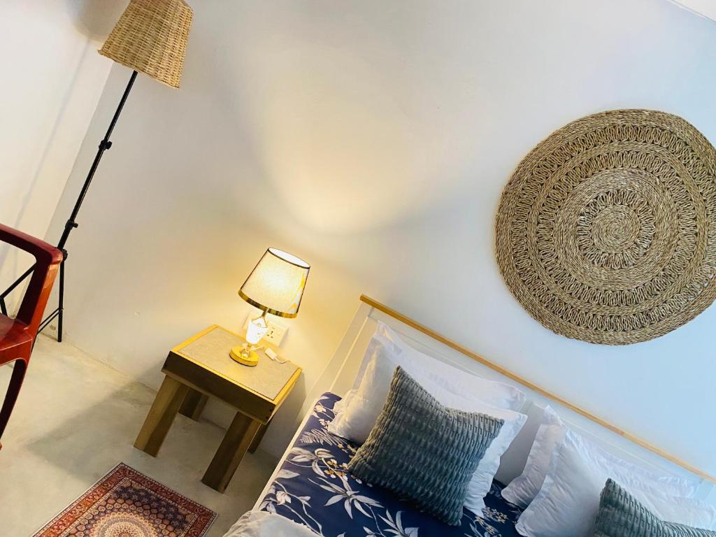 Postel nebo postele na pokoji v ubytování Coastal villa