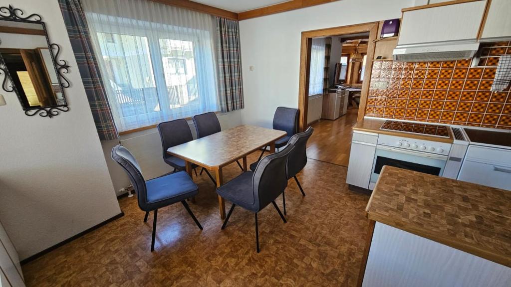 Kuchyň nebo kuchyňský kout v ubytování Ferienwohnung Innerhofer