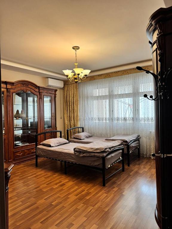 Krevet ili kreveti u jedinici u objektu Квартира в центре