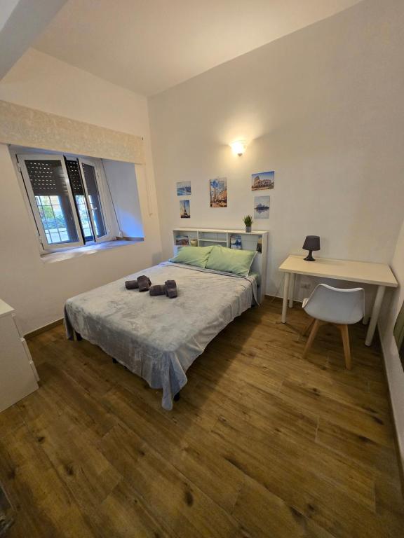 Postel nebo postele na pokoji v ubytování Casa