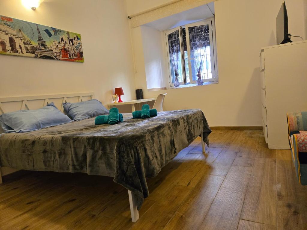 Postel nebo postele na pokoji v ubytování Casa