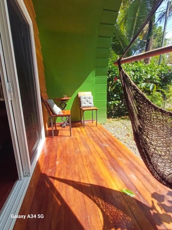 Zahrada ubytování Domos del Caribe