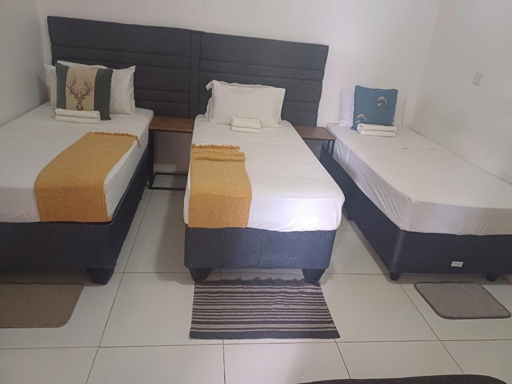 Jayla Homestay - Lit Dans Une Salle De Dortoir Mélangée à 4 Lits