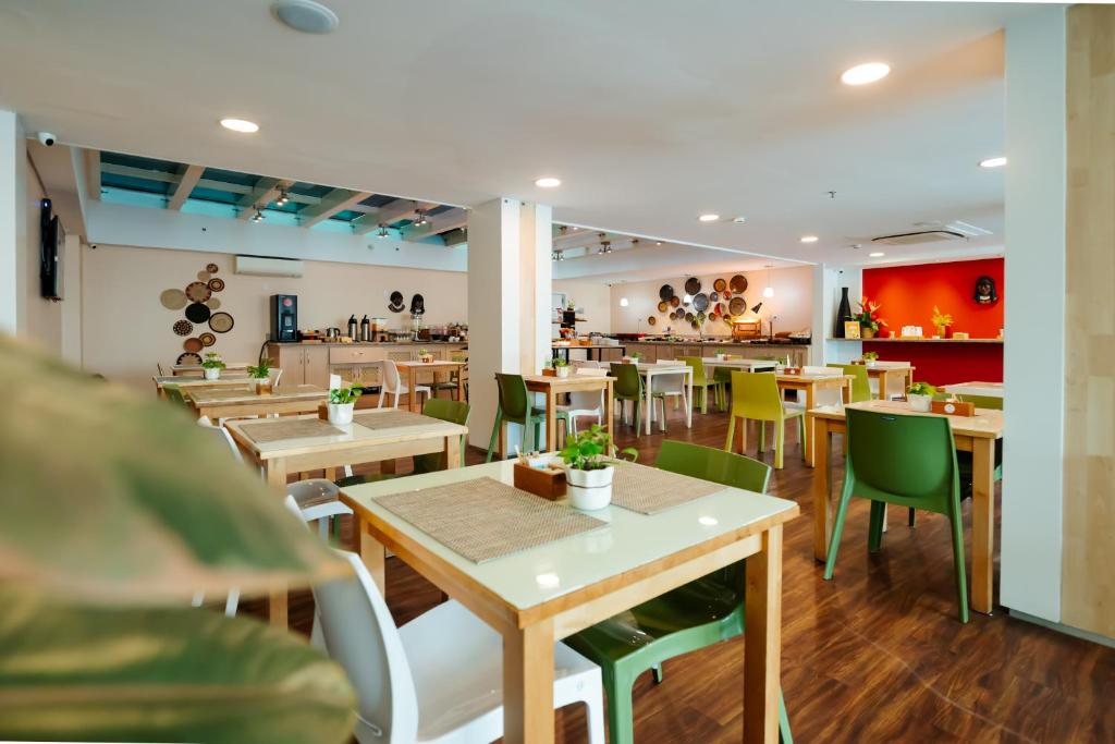 Restaurace v ubytování ibis Styles Manaus