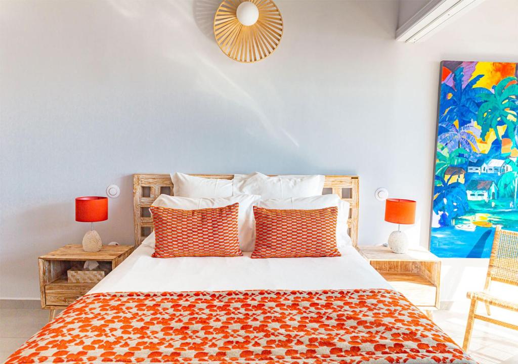 LES GALETS ROUGES LODGES & SPA - Suite Con Vistas Al Mar