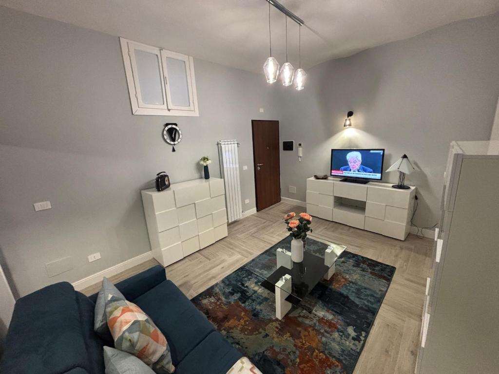 TV a/nebo společenská místnost v ubytování Balde's Home