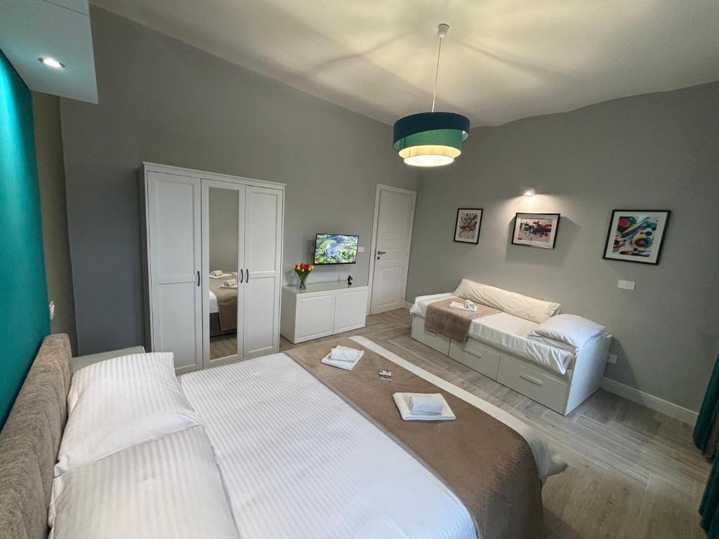 Postel nebo postele na pokoji v ubytování Balde's Home