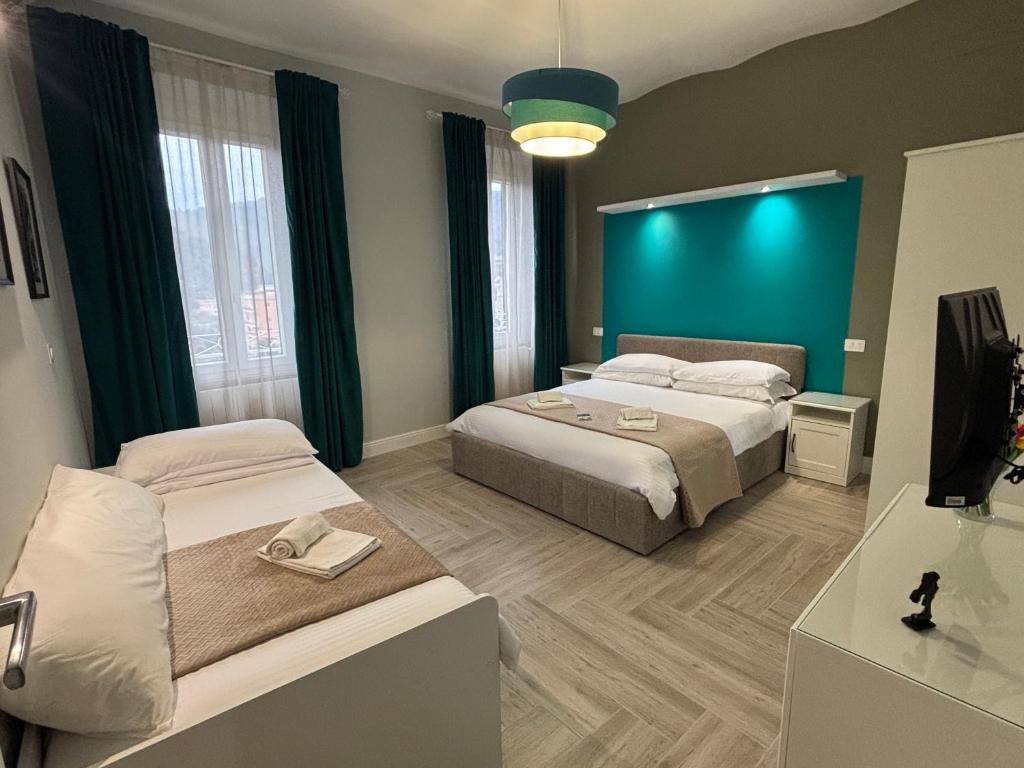 Postel nebo postele na pokoji v ubytování Balde's Home