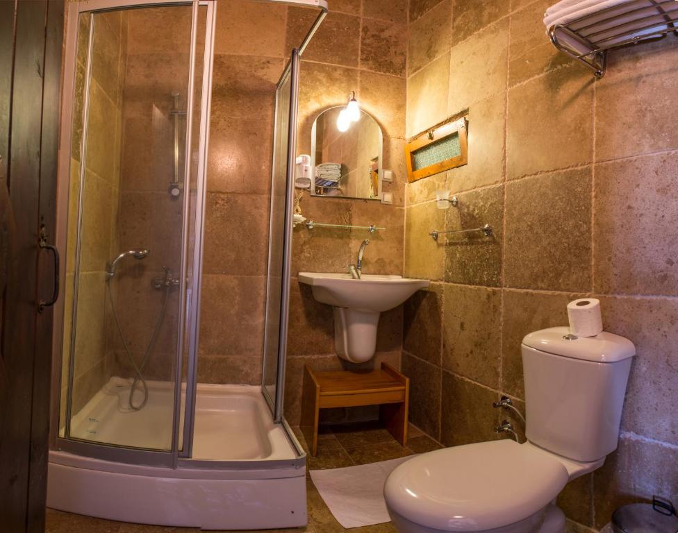 Koupelna v ubytování Kirkit Hotel