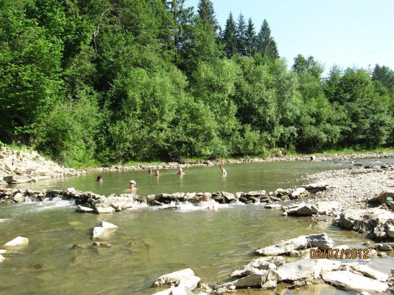 Příroda nedaleko penzionu – hostince