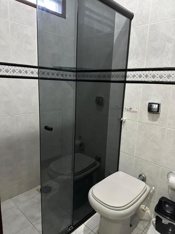 Vannituba majutusasutuses Pousada Aconchego do Tambaú