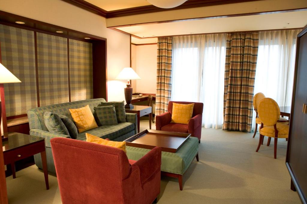 Posezení v ubytování Mito Plaza Hotel