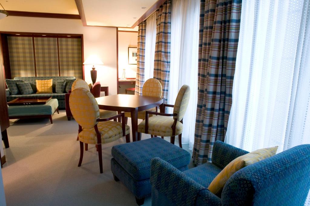 Posezení v ubytování Mito Plaza Hotel