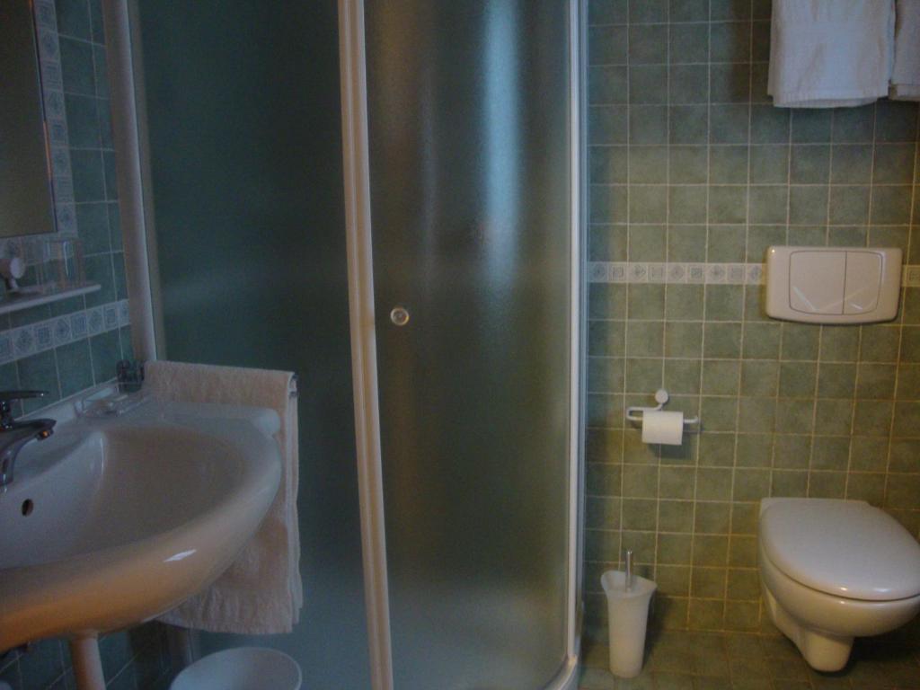 Kúpeľňa v ubytovaní B&B Rendena Chalet