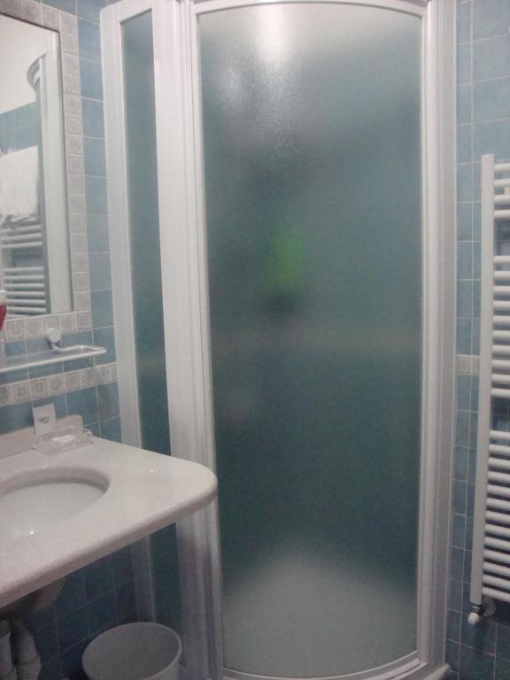 Kúpeľňa v ubytovaní B&B Rendena Chalet