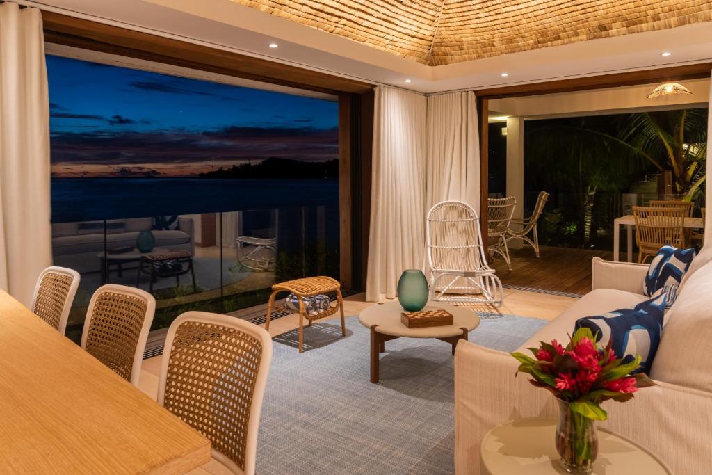 Posezení v ubytování Baby Plage Bora Bora
