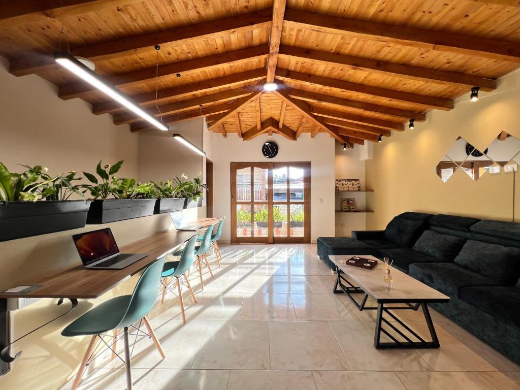 Posezení v ubytování Serenity Room - a solo una cuadra del parque