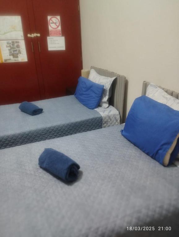 Postel nebo postele na pokoji v ubytování Barranco monumental