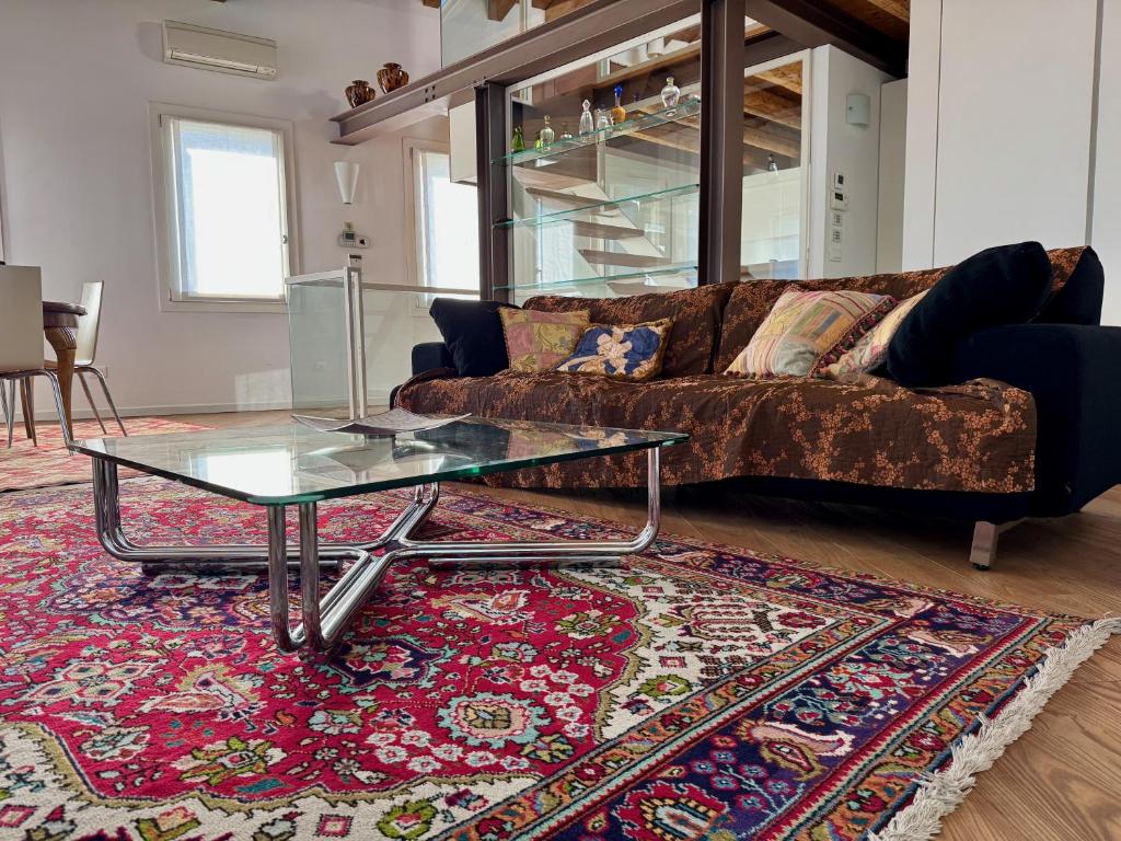A seating area at Motta di Livenza Deluxe - Deluxe Apartments Italia