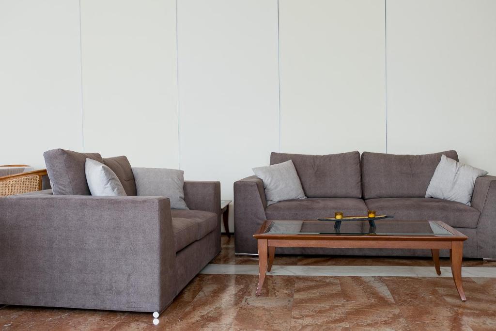 Posezení v ubytování Tzaki hotel & restaurant Patras