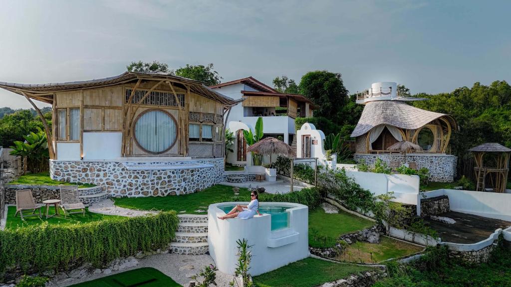 Zahrada ubytování Camanta Penida - Adult Only